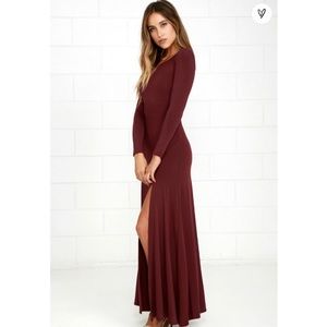 Lulu’s Swept Away Maxi Dress